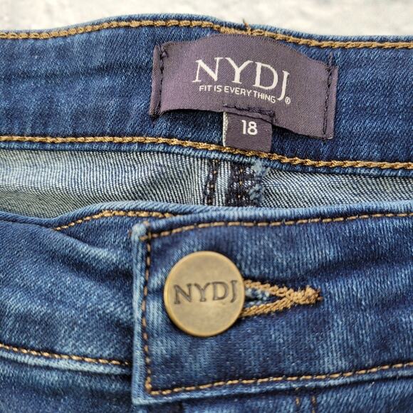 NWOT NYDJ Sheri Cooper Slim Leg Jeans size 18 - Picture 6 of 16